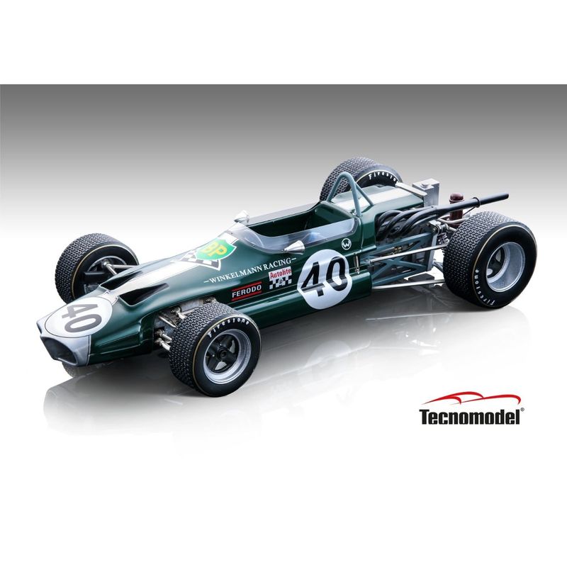 Lotus 59 F2 1969 - R Peterson - Albi GP - Tecnomodel - 1:18