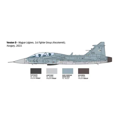 JAS-39D Gripen Twin Seater - Byggsats 91216 - Italeri - 1:72