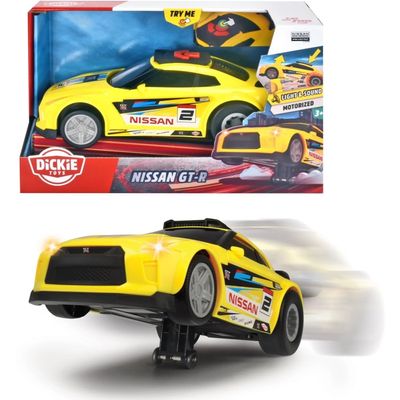 Nissan GT-R - Gul - Wheelie Raiders - Dickie Toys