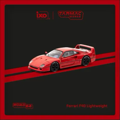 Ferrari F40 Lightweight - Tarmac Works x Ixo Models - 1:64