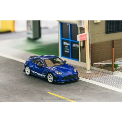 HKS Toyota GR86 - Blåmetallic - Tarmac Works - 1:64