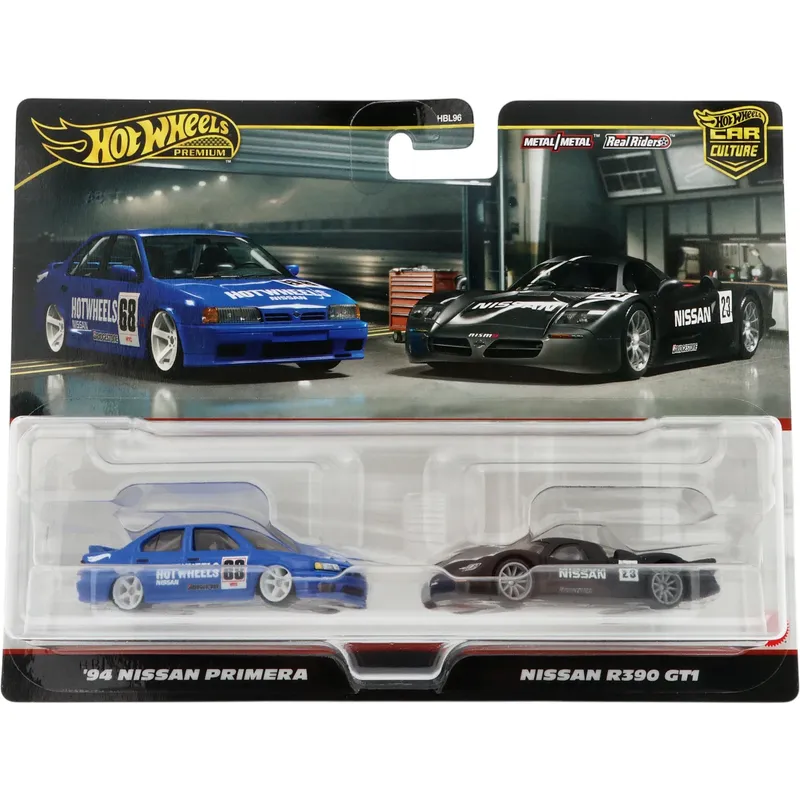 '94 Nissan Primera + Nissan R390 GT1 - Hot Wheels