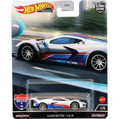 Set med 6 bilar - Car Culture: American Scene - Hot Wheels