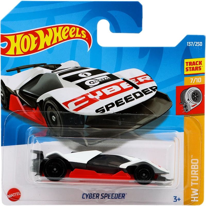 Cyber Speeder - HW Turbo - Vit - Hot Wheels