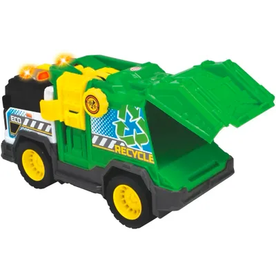 Recycle Truck - Grön Sopbil - Ljud & Ljus - Dickie Toys