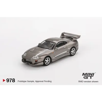Toyota Supra VeilSide Combat V-II - Combat Grey - 978 - Mini GT - 1:64