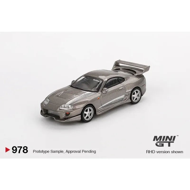 Toyota Supra VeilSide Combat V-II - Combat Grey - 978 - Mini GT - 1:64