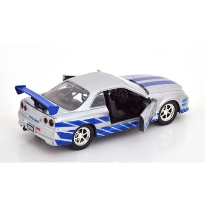 Brian's Nissan Skyline GT-R (BNR34) - Jada Toys - 1:32