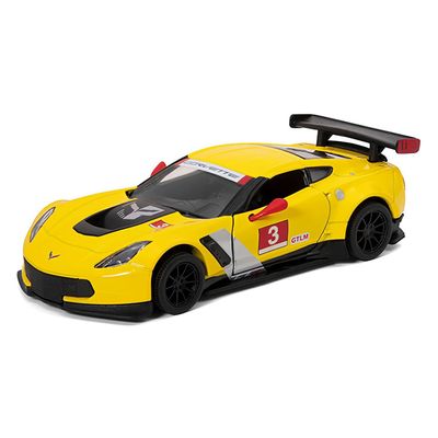 Corvette C7.R 2016 - 1:36 - Kinsmart - Gul