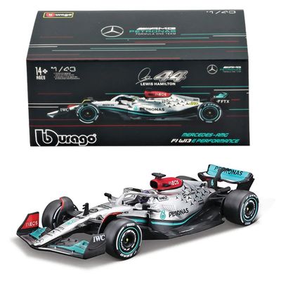 F1 - Mercedes-AMG - W13 - Lewis Hamilton #44 - Bburago 1:43