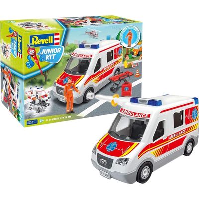 Ambulans - Byggsats - 00824 - Revell Junior - 26 cm