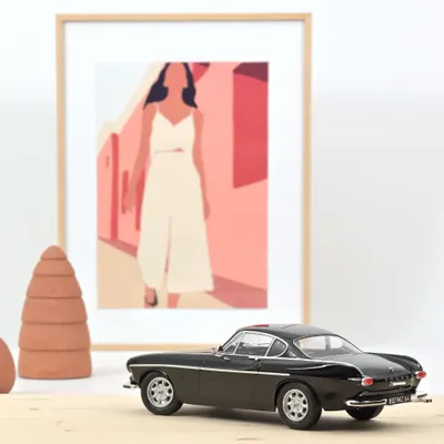 Volvo 1800 S - 1967 - Svart - Norev - 1:18