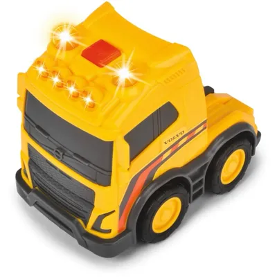 Truck Team - Volvo-lastbil och Trailer med Hjullastare - Dickie Toys