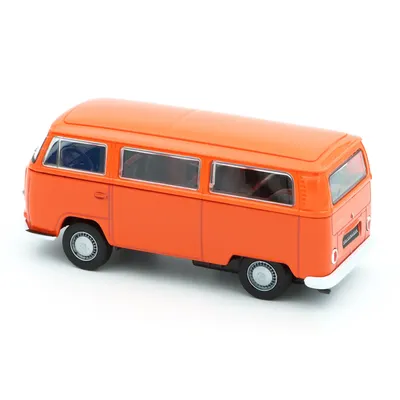 Volkswagen T2 Bus - 1972 - Orange - Welly - 11 cm