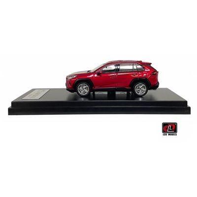 Toyota RAV4 Hybrid - Röd - LCD Models - 1:64