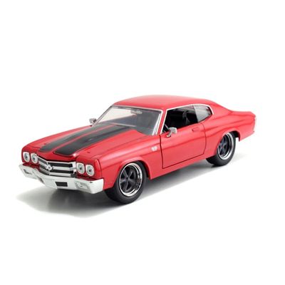 Dom's Chevy Chevelle SS - Röd - F&F - Jada Toys - 1:24