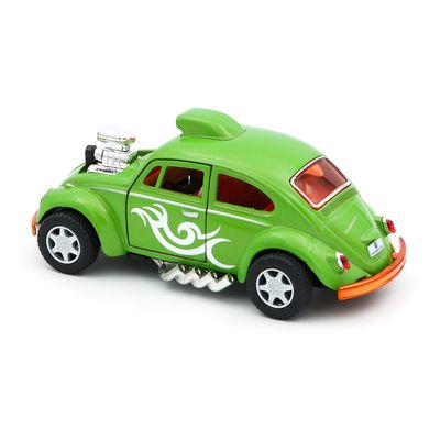 Volkswagen Beetle Custom Dragracer - Grön - Kinsmart - 1:32