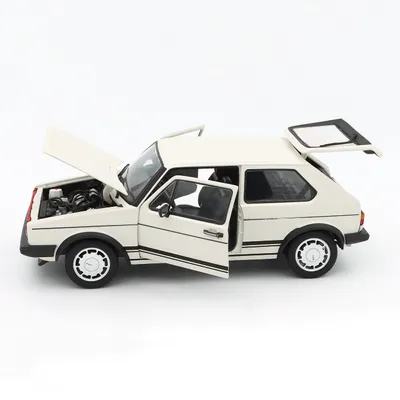 Volkswagen Golf I GTI - Vit - Welly - 1:18