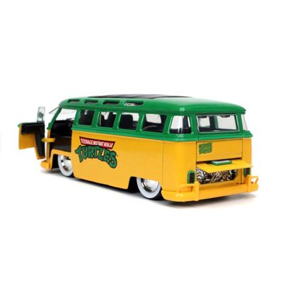 Leonardo & 1962 Volkswagen Bus - Turtles - Jada Toys - 1:24