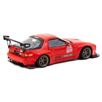 Pandem Mazda RX-7 FC3S - Röd - Tarmac Works - 1:64