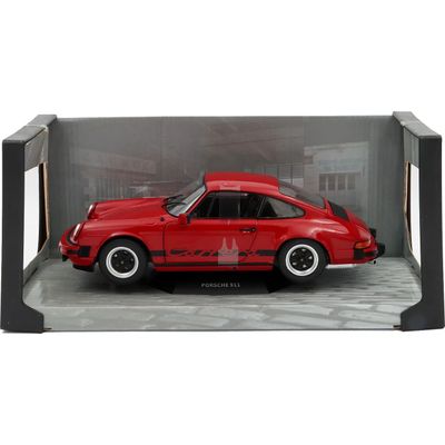 Porsche 911 (930) Carrera - 1977 - Röd - Solido - 1:18