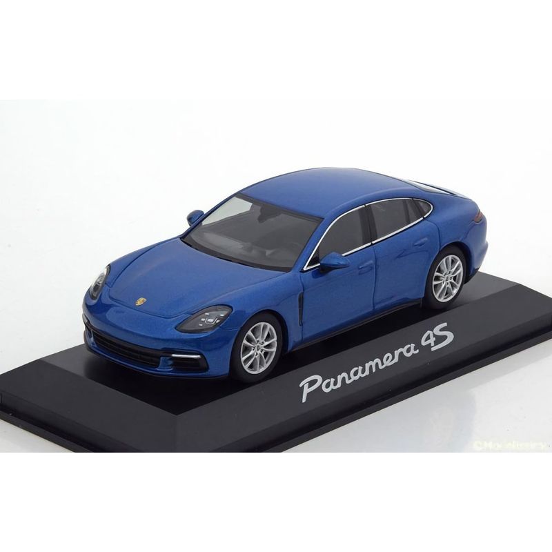 Porsche Panamera 4S - 2016 - Blå - Herpa - 1:43