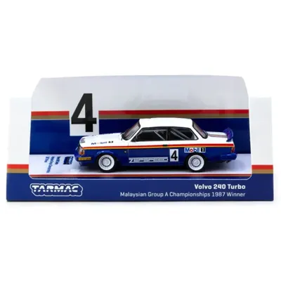 Volvo 240 Turbo - Malaysian 1987 Winner - Tarmac - 1:64