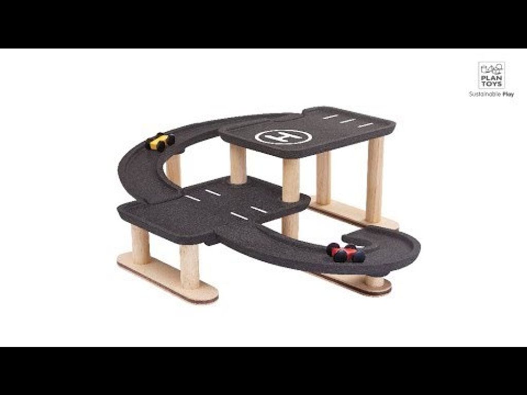 Parkeringsgarage - Race N Play - 6270 - PlanToys