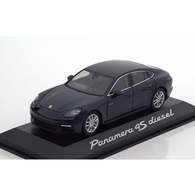 Porsche Panamera 4S Diesel - 2016 - Blå - Herpa - 1:43