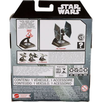 TIE Fighter - Star Wars - Starships Select 02 - Hot Wheels