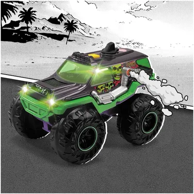 Rowdy Rocker - Sprutar Ånga - Monster Truck - Dickie Toys
