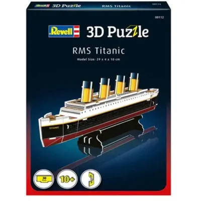 RMS Titanic - 3D Puzzle - 00112 - Revell