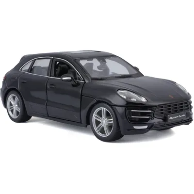Porsche Macan - Sort - Bburago - 1:24