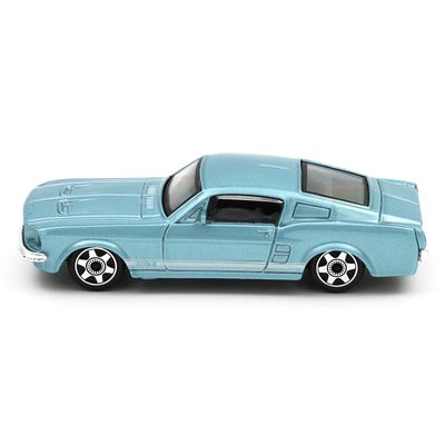 Ford Mustang GT - 1967 - Blå - Bburago - 1:43