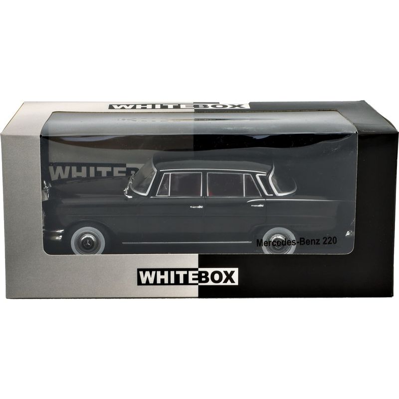 Mercedes-Benz 220 - 1959 - Svart - WhiteBox - 1:24