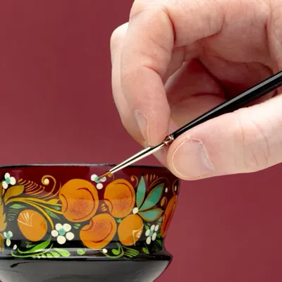 Fine Quality Pure Sable Brush Set - 4 Penslar - PPB2200/S - Model Craft