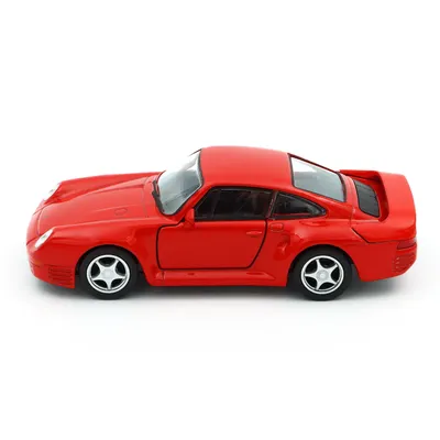 Porsche 959 - Röd - Welly - 12 cm