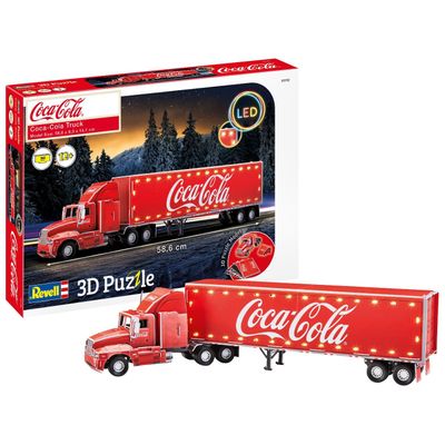 Coca-Cola Truck - 3D Puzzle - Byggsats - Revell