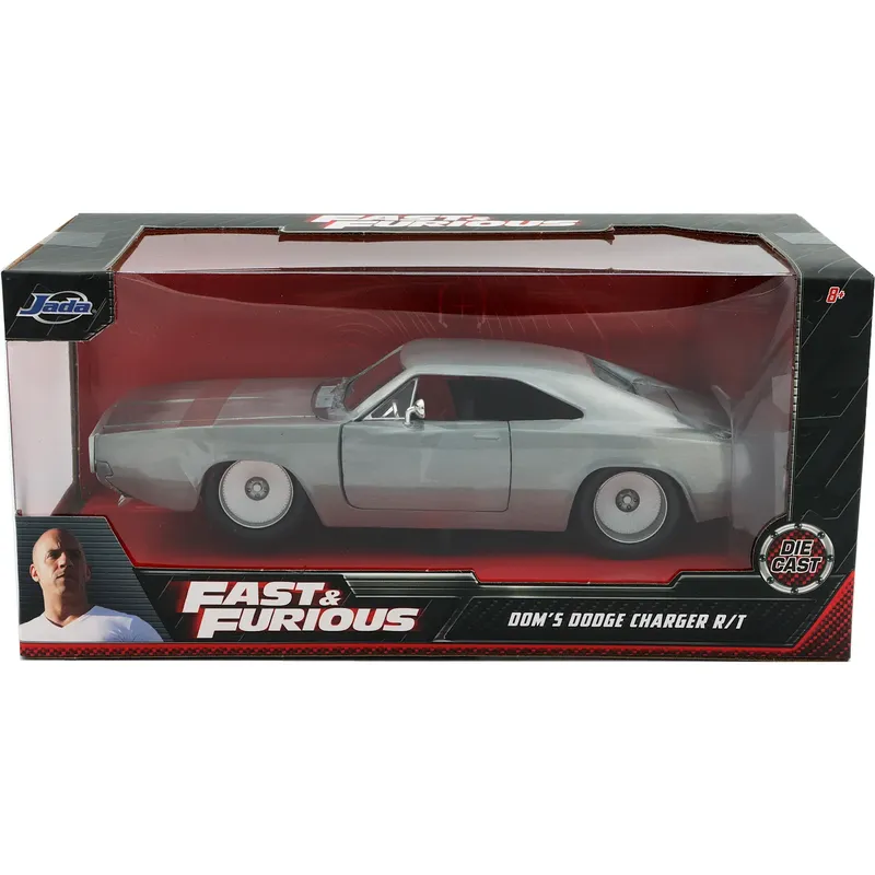 Dom's Dodge Charger R/T - Zamac - F&F - Jada - 1:24