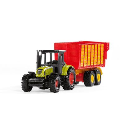 Claas - Traktor med ensilagevagn - 1650 - Siku - 1:87