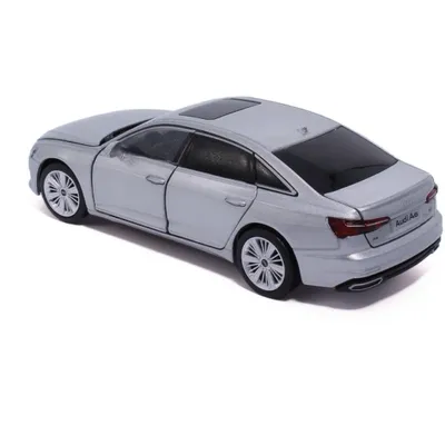 Audi A6 3.0T - Silver - Ljud & Ljus - Tayumo - 1:32