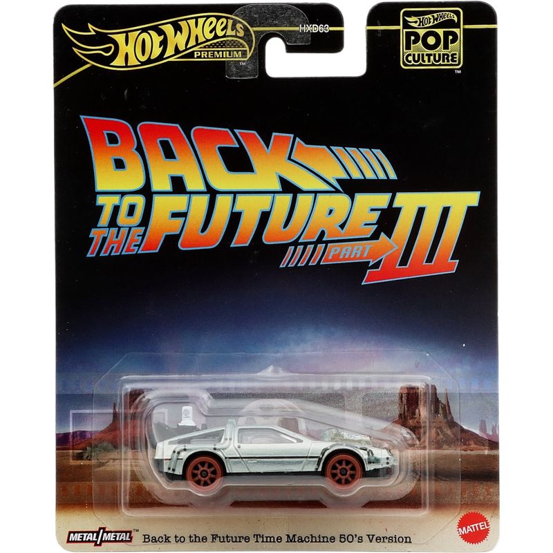 Back to the Future Time Machine 50's Version - Hot Wheels