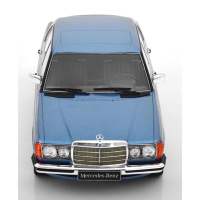 Mercedes-Benz 230 E (W123) - 1975 - Blå - KK-Scale - 1:18