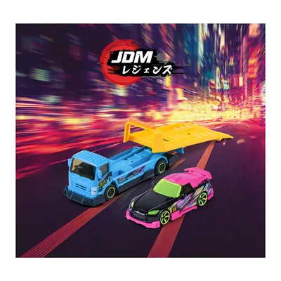 Isuzu NPR + Honda S2000 - JDM Legends Tuning Transporter - Majorette