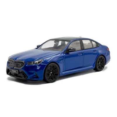 BMW M5 Sedan - Marina Bay Blue - 2024 - Solido - 1:43