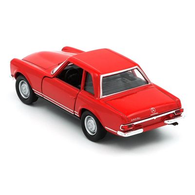 Mercedes-Benz 230 SL (W113) - Röd - Welly - 1:34