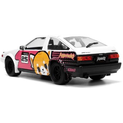 Retsuko & 1986 Toyota Trueno AE86 - Aggretsuko - Jada - 1:24