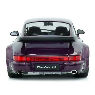 Porsche 911 (964) Turbo - 1990 - Violet Blue Metallic - Solido - 1:18