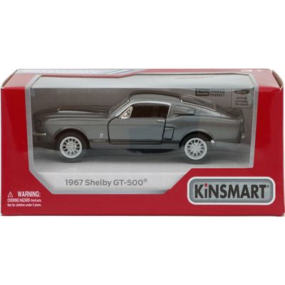 1967 Shelby GT-500 - Grå - Kinsmart - 1:38