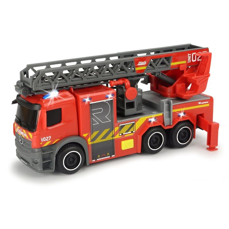 Brandbil - City Fire Ladder Truck - Dickie Toys